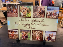 Load image into Gallery viewer, A4 Personalised Glass chopping Board