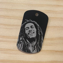 Load image into Gallery viewer, Engraved Metal Keychain Tags