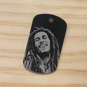 Engraved Metal Keychain Tags