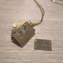Load image into Gallery viewer, Engraved Letter Pendants