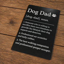 Load image into Gallery viewer, Engraved Black Metal Wallet Card