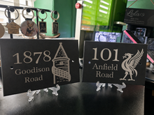 Load image into Gallery viewer, Personalised Engraved Slate House Plaques