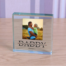 Load image into Gallery viewer, Daddy Love You to the Moon Glass Token