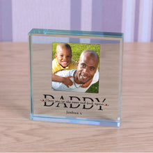 Load image into Gallery viewer, Daddy Love You to the Moon Glass Token