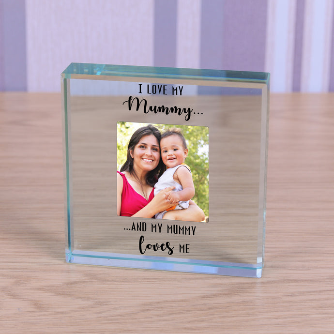 I Love My Mummy - Glass Token