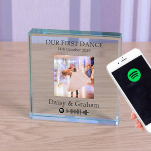 Our First Dance - Glass Token