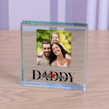 Load image into Gallery viewer, Best Ever Dad/Daddy Glass Token