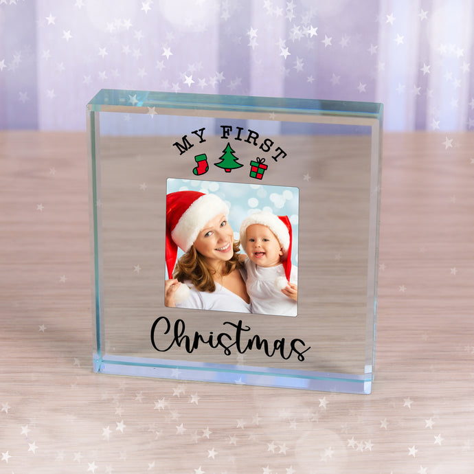 My First Christmas - Glass Token