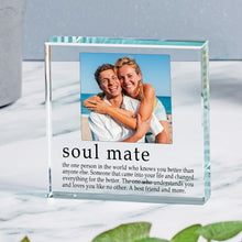 Load image into Gallery viewer, Soul Mate Glass Token