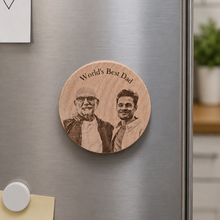 Load image into Gallery viewer, Wooden Magnet Bottle Opener- Personalised