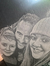 Load image into Gallery viewer, Large Hanging Heart Personalised Engraved 25cm
