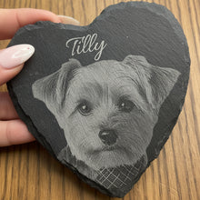 Load image into Gallery viewer, Personalised Engraved Slates with stand