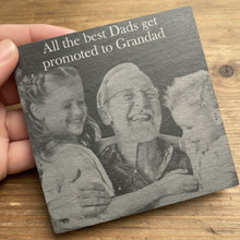 Load image into Gallery viewer, Personalised Engraved Slates with stand