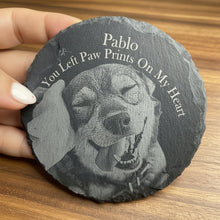 Load image into Gallery viewer, Personalised Engraved Slates with stand