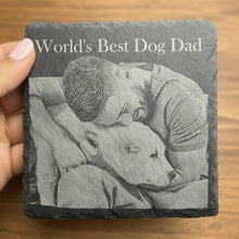 Load image into Gallery viewer, Personalised Engraved Slates with stand