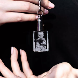 Light Up Crystal Keyring